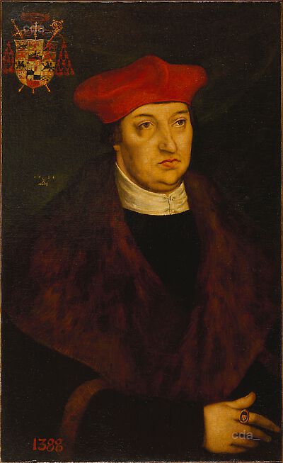 Bildnis des Kardinals Albrecht von Brandenburg