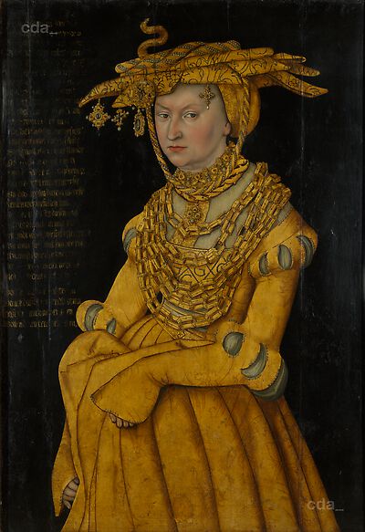 Portrait of the Duchess Catherine of Saxony