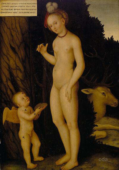 Venus and Cupid the Honey Thief