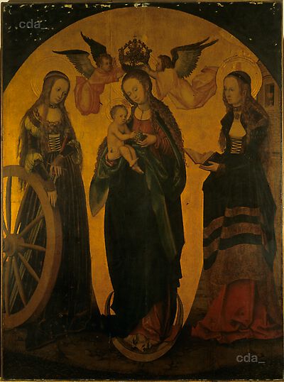 The Coronation of the Virgin [central panel]
