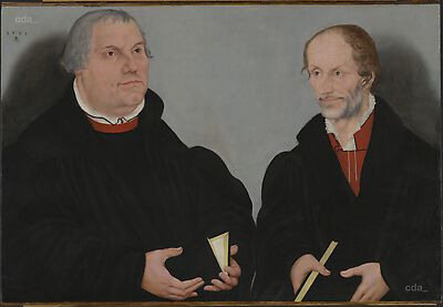 Martin Luther and Philipp Melanchthon