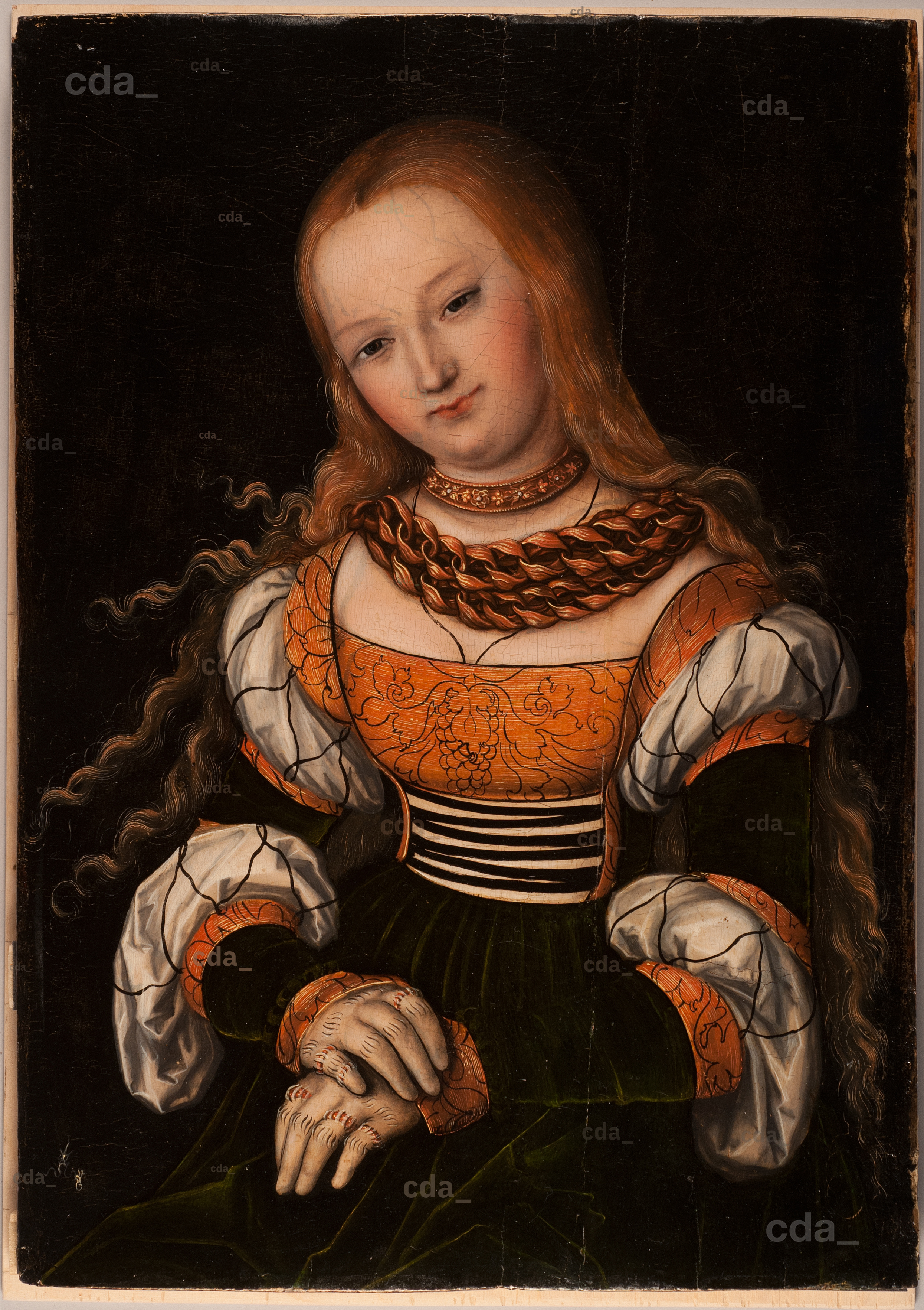 Mary magdalene アマンディーヌベレー　ショコラ cda :: Paintings :: Mary Magdalene (?)