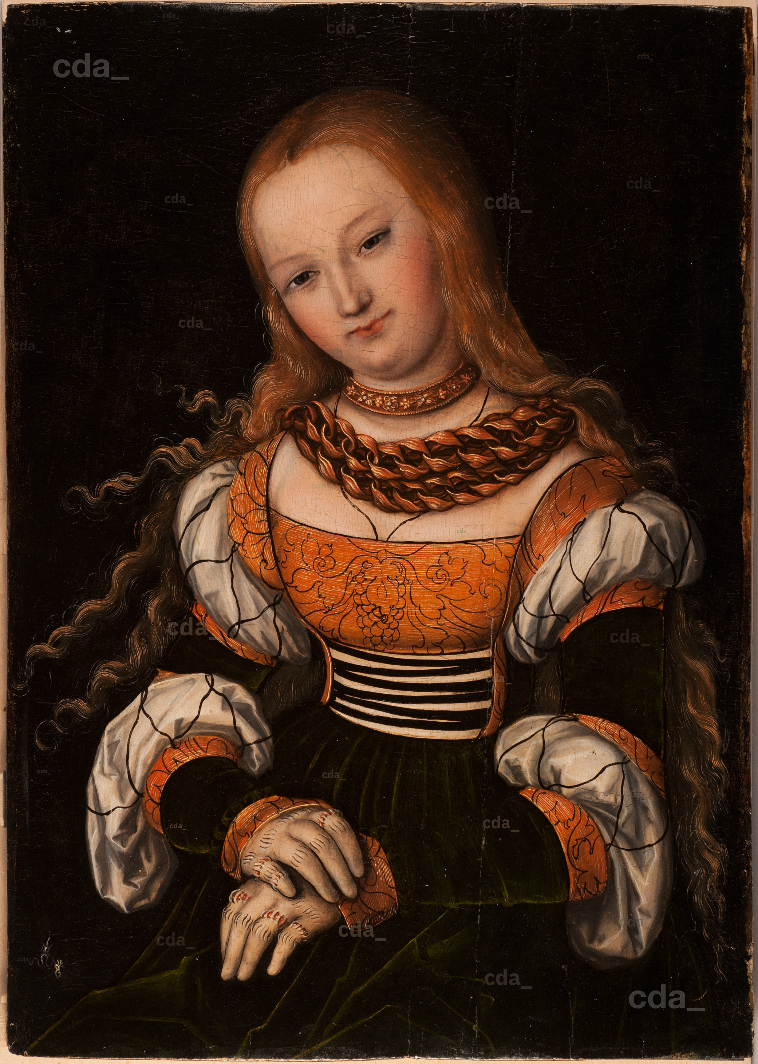 Mary magdalene アマンディーヌベレー フランボワーズ cda :: Paintings :: Mary Magdalene (?)